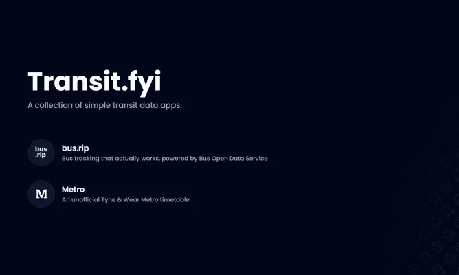 Transit.fyi